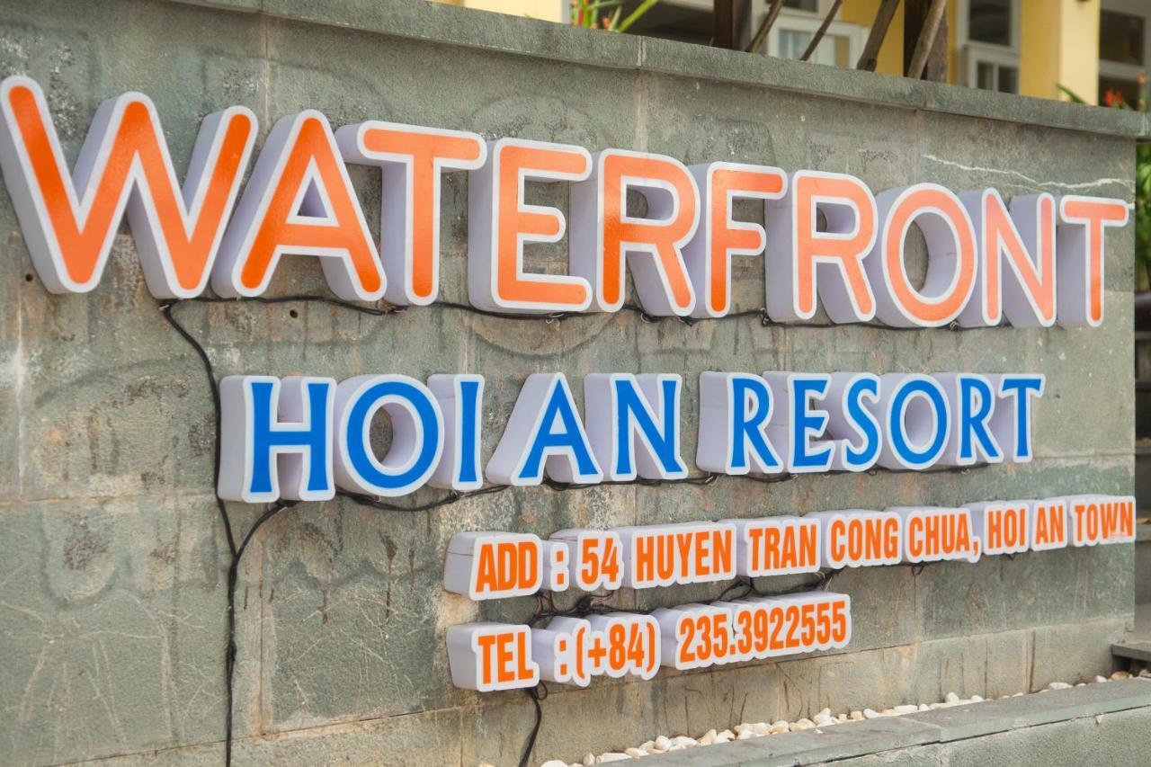 Waterfront Hoi An Resort Bagian luar foto